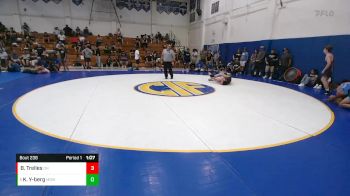 132 lbs Champ. Round 2 - Kai Yi-berg, Mad Dawg WC vs Blake Trelles, Dark Horse