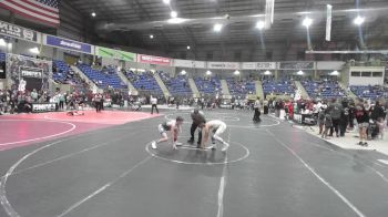 116 lbs Round Of 16 - Gavin Kendrot, Bear Cave WC vs Samuel Urioste Jr., New Mexico Bad Boyz