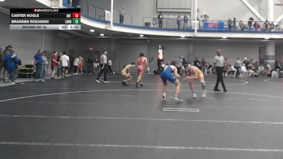 141 lbs Round Of 32 - Carter Nogle, Air Force Academy vs Branden Rozanski, Long Island