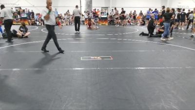 120 lbs Round 3 (4 Team) - Ariah Mills, RWA Black vs Tate Sauls, Game House