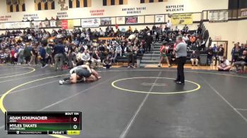 175 lbs Quarterfinal - Adam Schumacher, Avon vs Myles Takats, Perrysburg