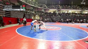 157-4A Cons. Round 3 - Jake Martin, Central (Carroll) vs Dylan Naish, Centennial