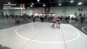 116 lbs Consi Of 8 #2 - Jaydence Iszkiewicz, Vills Bros Wrestling vs Lynn Garcia, Other Team
