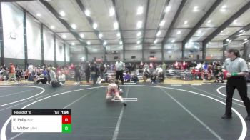 102 lbs Round Of 16 - Raymond Polly, Independent vs Logan Walton, Askeo International Mat Club