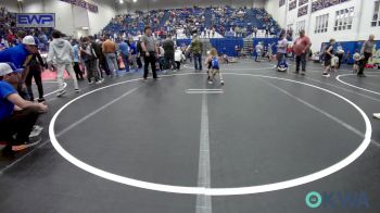 40 lbs Final - Rhett Pitts, Cowboy Wrestling vs Stetson Manuel, Newkirk Takedown Club