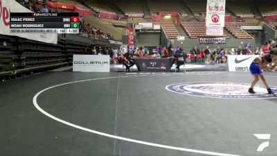 Cons. Semis - Isaac Perez, Savage House Wrestling Club vs Noah Rodriguez, Madera Wrestling Club