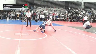 140-H lbs Round Of 64 - Dylan Hersh, Hopewell vs Aidan Lee, Savage Wrestling Academy