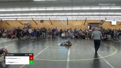 Round Of 16 - Noah Winseman, Honeoye vs Johnny Taggart, Walton