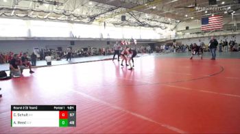 122 lbs Round 2 (6 Team) - Camille Schult, Black Mambas vs Ansley Reed, Carolina Cross-Face