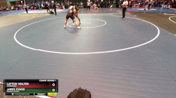 175 lbs Champ. Round 1 - Jared Evans, Moapa Valley vs Layton Walter, Sherwood