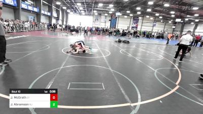 120 lbs Consi Of 8 #2 - Jeremy McGrath, CT vs Jack Abramson, NJ
