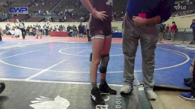 92 lbs Consi Of 32 #2 - Hudson Moseley, Bixby vs Bentley Hodge, Glenpool Warriors