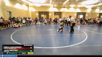 57 lbs Quarterfinal - Amelia Acquafredda, Aniciete Training Club vs Jayna Whitford, Westlake