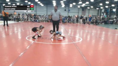 48 lbs Round 4 - 1:30pm Friday - Isaiah Lopez, Mat Assassins vs Connor Wong, Nebraska Elite
