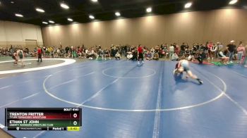 130-134 lbs Round 3 - Ethan St John, Liberty Warriors Wrestling Club vs Trenton Fritter, Tyler Tornadoes Wrestling