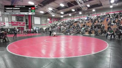 144 lbs Cons. Semi - Robert Ramirez, Pacifica/Oxnard vs Shelby Cannon, Adelanto