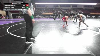 157 lbs Semifinal - Rafael Garcia, Ana G Mendez vs Ezekiel Lara, Menlo