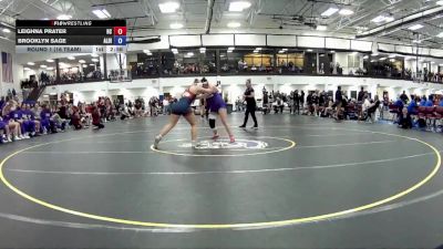 160 lbs Round 1 (16 Team) - Brooklyn Sage, Albion vs Leighna Prater, Hiram