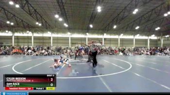 87 lbs Round 2 (4 Team) - Cyler Beeson, Middleton Wrestling Club vs Sam Race, Big Cat
