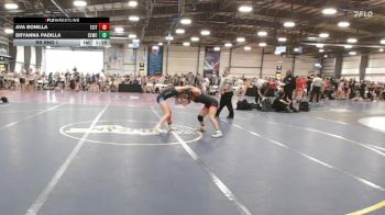 100 lbs Rr Rnd 1 - Ava Bonilla, Elite NJ Black vs Bryanna Padilla, Cheyenne Ladies Wrestling Club