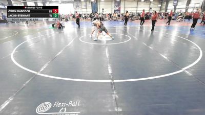 132 lbs Consi Of 32 #1 - Owen Babcock, CO vs Jacob Stewart, VA