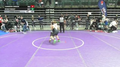 125 lbs Consolation - Cameron Gibson, Dragon Rtc vs Ryan Farley, Westfield