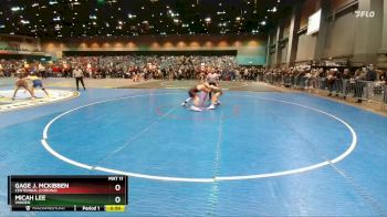 126 lbs Cons. Round 3 - Gage J. McKibben, Centennial (Corona) vs Micah Lee, Vanden