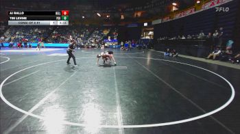 141 lbs Consi Of 8 #1 - Aj Rallo, Bellarmine vs Tim Levine, Penn State