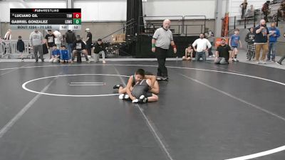 71 lbs Quarters - Gabriel Gonzalez, Lake Stevens Wrestling Club vs LUCIANO GIL, Toppenish Badboy Wrestling