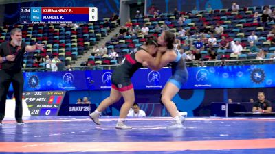 73 kg 1/8 Final - Bagzhan Kurmanbay, Kazakhstan vs Kaili Manuel, United States