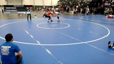 165 lbs Semifinal - Caleb Mobley, Las Animas vs Jason Kraus, Mullen