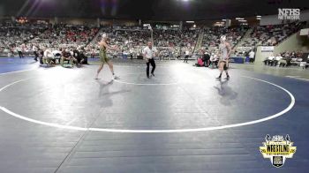 B4A-132 lbs Cons. Semi - David Farmer, Ft. Gibson vs Sonny Holladay, Elk City