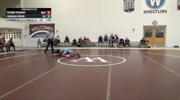 113 lbs Ryder Tookes, Westtown School vs Rashad Ervin, Church Farm School