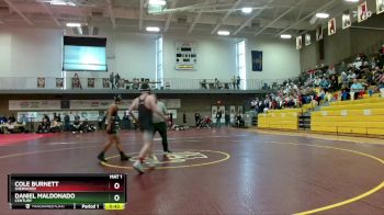 132 lbs Cons. Round 2 - Cole Burnett, Sherwood vs Daniel Maldonado, Century