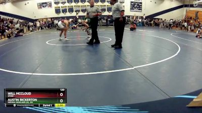 120 lbs Quarterfinal - Austin Bickerton, Medina Highland (A), OH vs Will Mccloud, Stow