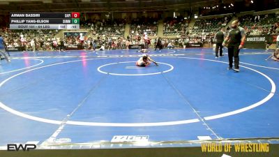 64 lbs Consi Of 4 - Arman Bassiri, Capital City vs Phillip Yang-Elson, Summit Wrestling Academy