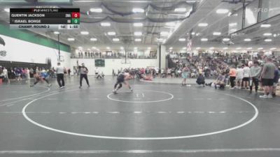 138 lbs Champ. Round 2 - Israel Borge, Rare Breed vs Quentin Jackson, SlyFox Wrestling Academy