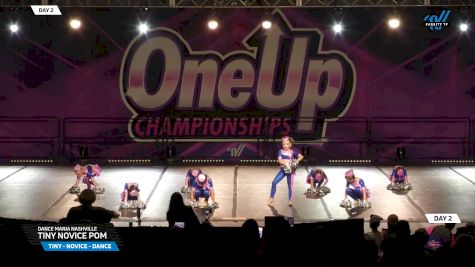 Dance Mania Nashville - Tiny Novice Pom [2025 Tiny - NOVICE - Dance Day 2] 2025 One Up Grand Nationals