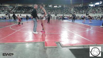 128 lbs Consi Of 32 #2 - Ada'Lynn Archuleta, Clinton, Ok vs Sophia Sosa, Westmoore Wresting