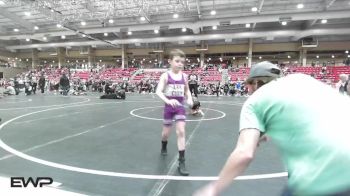 58 lbs Cons. Round 3 - Dominic Aceves, WTC vs Elliot Mitchell, Ark City