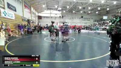 190 (192) Cons. Round 2 - Rheya Ramos, St Patrick - St Vincent vs Bernice Lucero, College Park