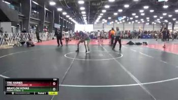 130 lbs Round 3 (6 Team) - Braylon Kovas, Morris Fitness vs Tre Haines, Agression Legionaries