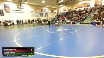 138 lbs Champ. Round 2 - Ruben Reyes, Chino Hills vs AJ Hernandez, Bishop Amat