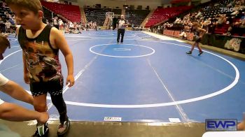 77 lbs Rr Rnd 1 - Creed Rolan, McAlester vs Noah Shuemake, Poteau Youth Wrestling Academy