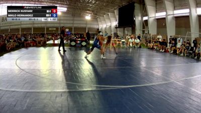 126 lbs Merrick Kustarz, Michigan Blue vs Miklo Hernandez, Minnesota Blue