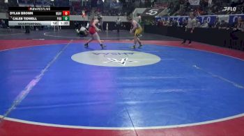 1A-4A 165 Quarterfinal - Caleb Tidwell, Piedmont vs Dylan Brown, Weaver
