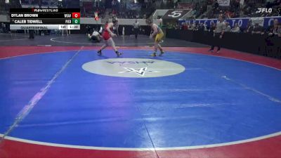 1A-4A 165 Quarterfinal - Caleb Tidwell, Piedmont vs Dylan Brown, Weaver