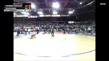 105 lbs Semifinal - Taylor Drake, Kuna vs Catherine Montalvan, West Jefferson