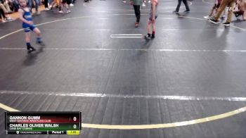50 lbs Cons. Round 1 - Gannon Gumm, West Wateree Wrestling Club vs Charles Oliver Walsh, Cane Bay Cobras