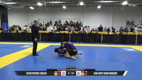 Zion-Onyx Rigor McGuire vs Kevin Patrick Conlon 2026 Pan IBJJF Jiu-Jitsu No-Gi Championship